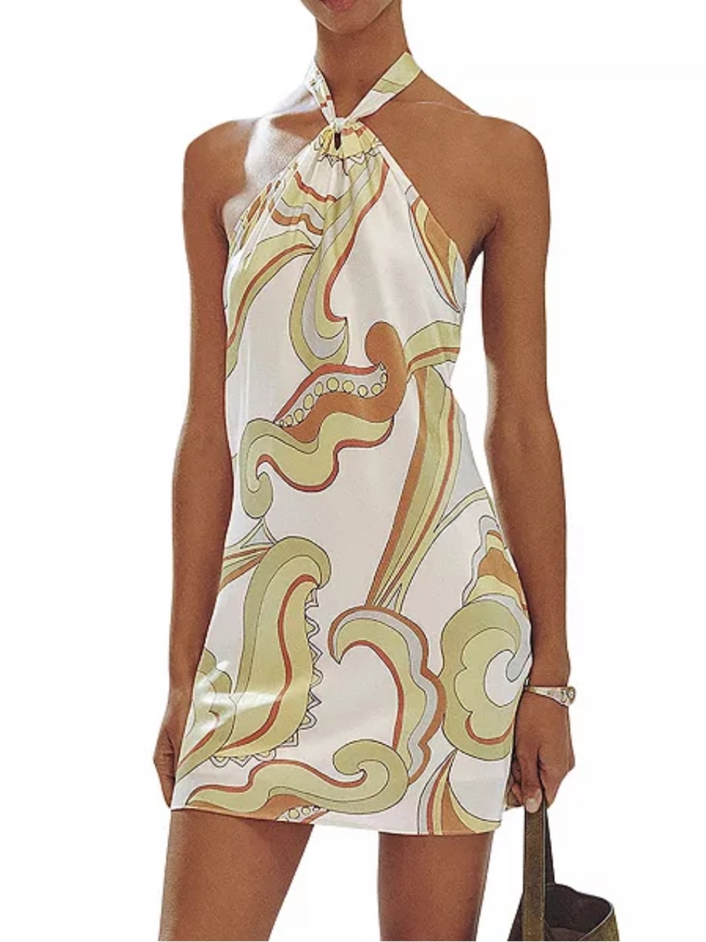Reformation Opaline Silk Dress